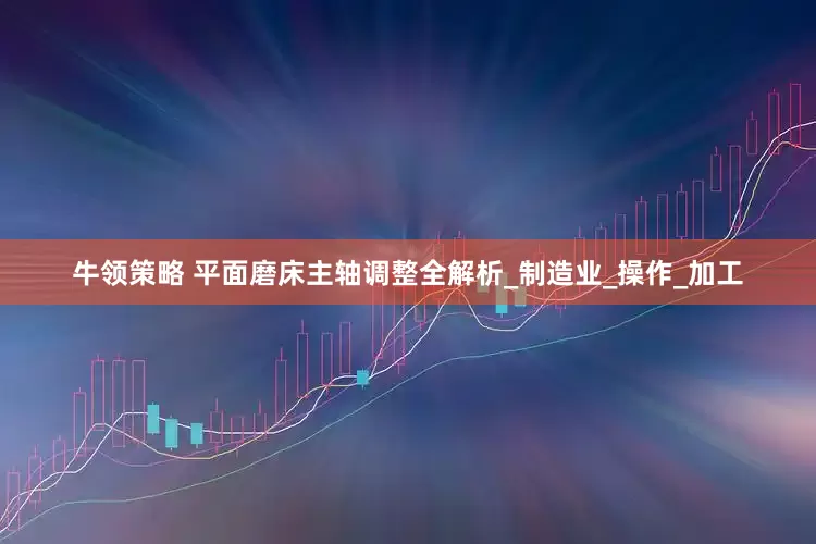 牛领策略 平面磨床主轴调整全解析_制造业_操作_加工